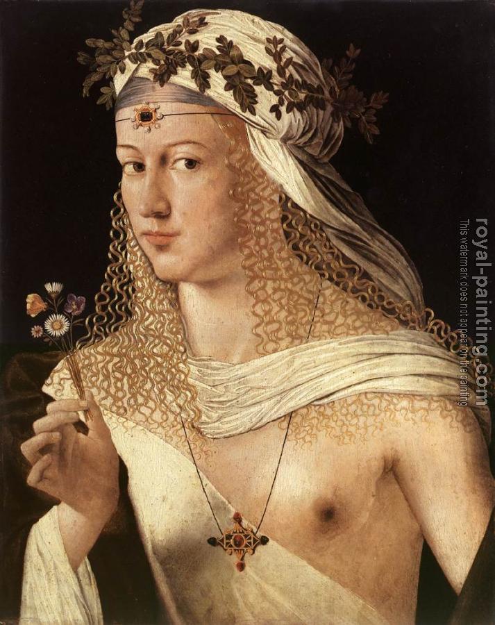 Bartolomeo Veneto : Portrait of a Woman
